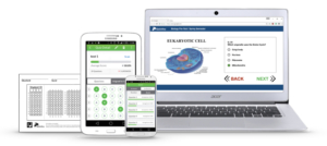 Image of Quick Key software on mobile devices and laptop