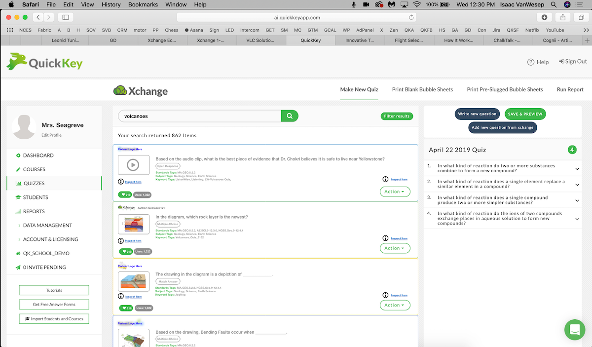 Xchange Example 1