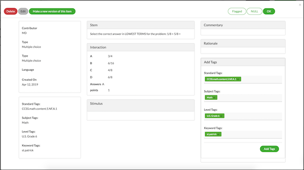example item xchange example Xchange community item